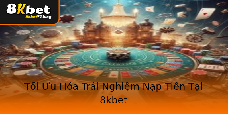 Tối Ưu Hóa Trải Nghiệm Nạp Tiền Tại 8kbet Tối Ưu Hóa Trải Nghiệm Nạp Tiền Tại 8kbet